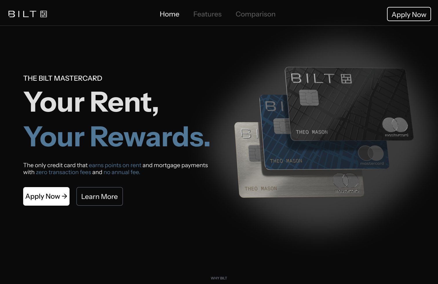 BILT Promotional Website